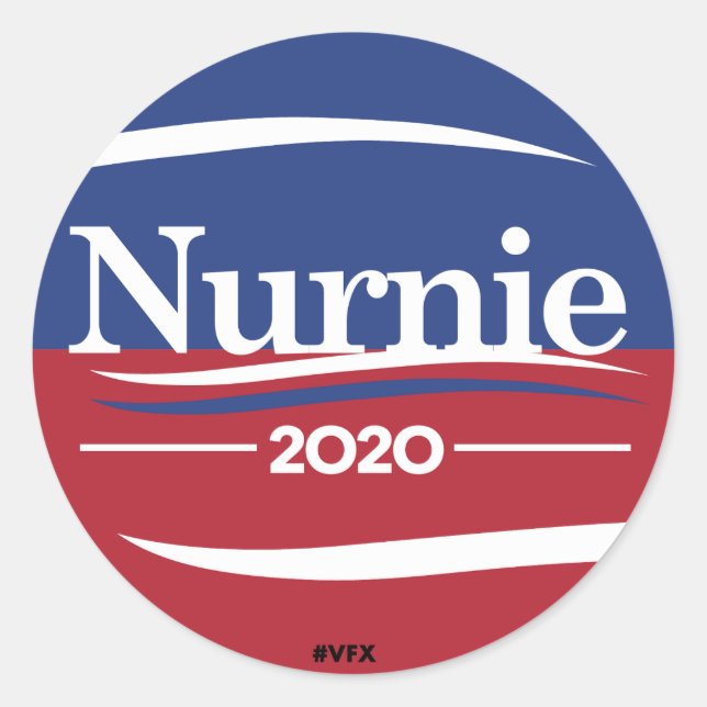 Adesivo Redondo Vinheta Nurnie 2020 (Frente)