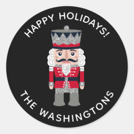 Adesivo Redondo Vinheta Nutcracker