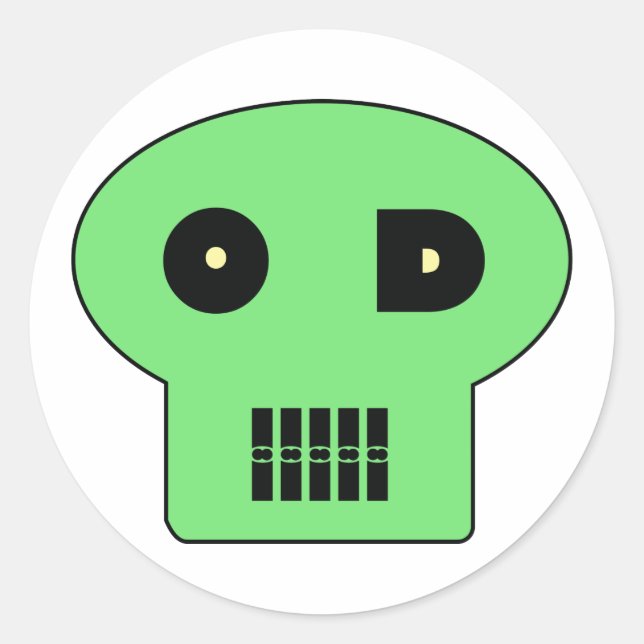 Adesivo Redondo Vinheta ODI (Frente)