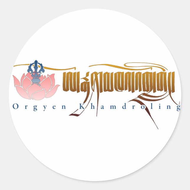 Adesivo Redondo Vinheta OKL (Frente)