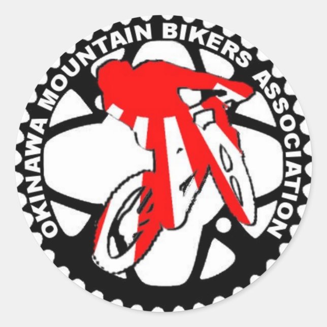 Adesivo Redondo Vinheta OMBA (Frente)