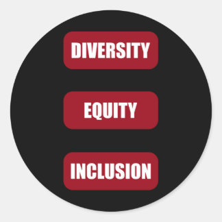 Adesivo Redondo Vinheta Pacote de Inclusão de Patrimônio Líquido d