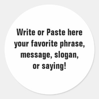 Adesivo Redondo Vinheta Pequena (3 Polegadas)