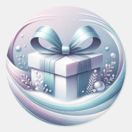 Adesivo Redondo Vinheta presente