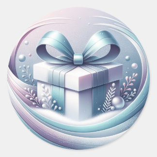 Adesivo Redondo Vinheta presente