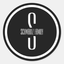 Vinheta Preta Moderna