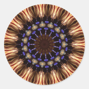 Adesivo Redondo Vinheta Purplipin