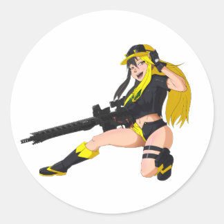 Adesivo Redondo Vinheta Quadrada Voluncap