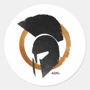 Adesivo Redondo vinheta redonda AGNI