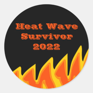 Adesivo Redondo Vinheta redonda Classic Wave Survivor 2022