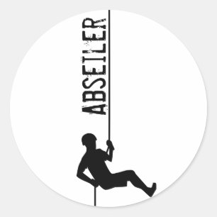 Adesivo Redondo Vinheta redonda clássica Abseiler