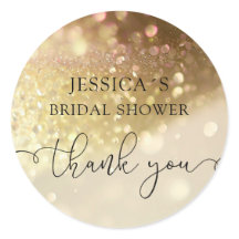 Vinheta redonda clássica de brilho moderno