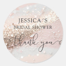 Vinheta redonda clássica de brilho moderno