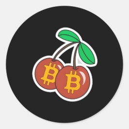 Adesivo Redondo Vinheta redonda clássica de colagem engraçada