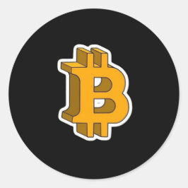 Adesivo Redondo Vinheta redonda clássica de colagem engraçada