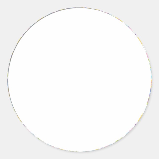 Adesivo Redondo Vinheta redonda de borda flexível D4 (Frente)