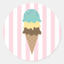 Adesivo Redondo Vinheta Redonda de Sorvete com ranhura (3)