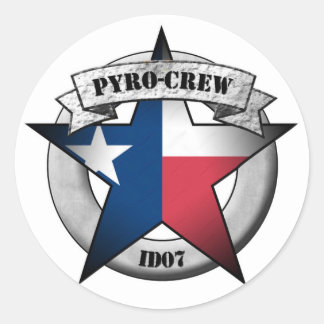 Adesivo Redondo Vinheta redonda ID07