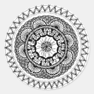 Adesivo Redondo Vinheta redonda "Ona" Zendala