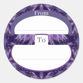 Adesivo Redondo Vinheta redonda Rain Rain Puro