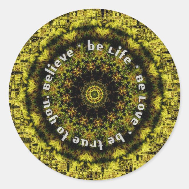 Adesivo Redondo Vinheta REPSYCLE Wisdoms (Frente)