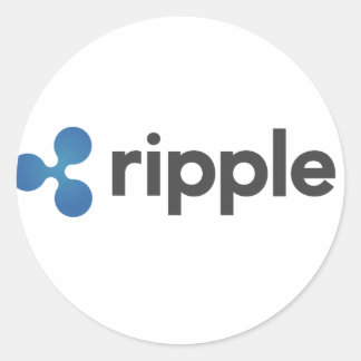 Adesivo Redondo Vinheta Ripple