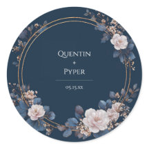 Vinheta Rosa Wreath de Meia-Noite