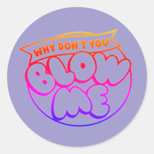 Adesivo Redondo Vinheta-sarcasmo