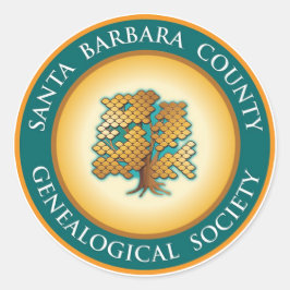 Adesivo Redondo Vinheta SBCGS