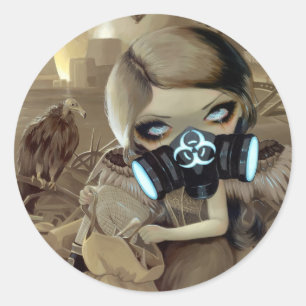 Adesivo Redondo Vinheta "Scavengers"