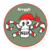 Vinheta-sela de envelope pirata de crânio e crossb