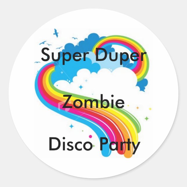 Adesivo Redondo Vinheta sem título (Frente)