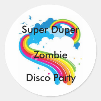 Adesivo Redondo Vinheta sem título