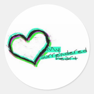 Adesivo Redondo Vinheta sem título