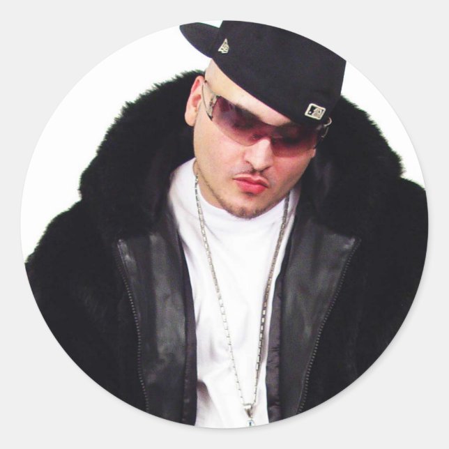 Adesivo Redondo Vinheta sem título (Frente)