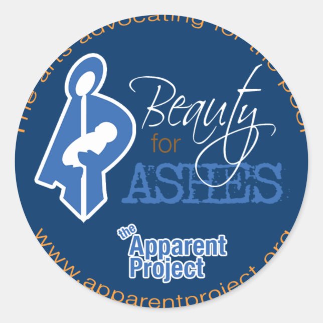 Adesivo Redondo Vinheta sem título (Frente)