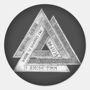 Adesivo Redondo Vinheta sem título