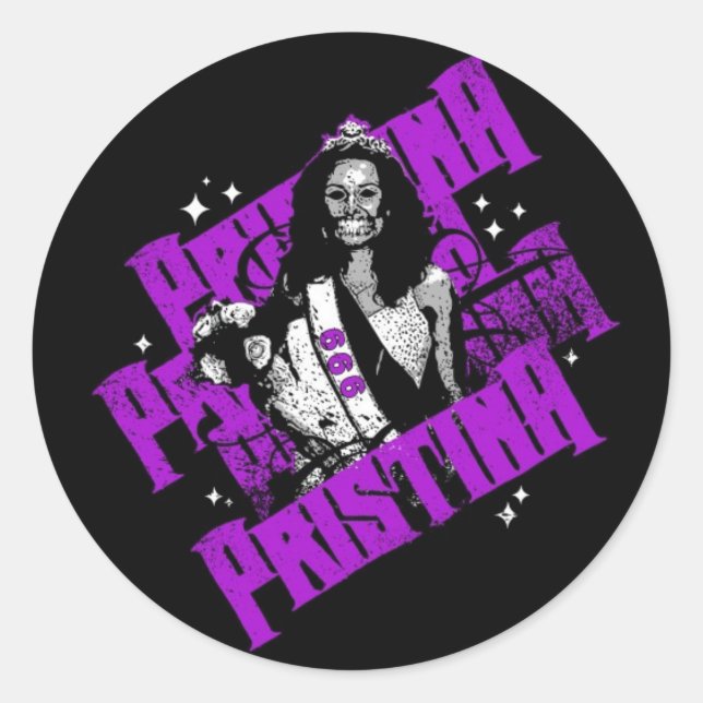 Adesivo Redondo Vinheta sem título (Frente)