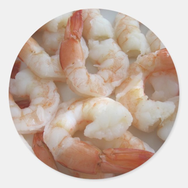 Adesivo Redondo Vinheta Shrimpy (Frente)