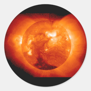 Adesivo Redondo Vinheta solar