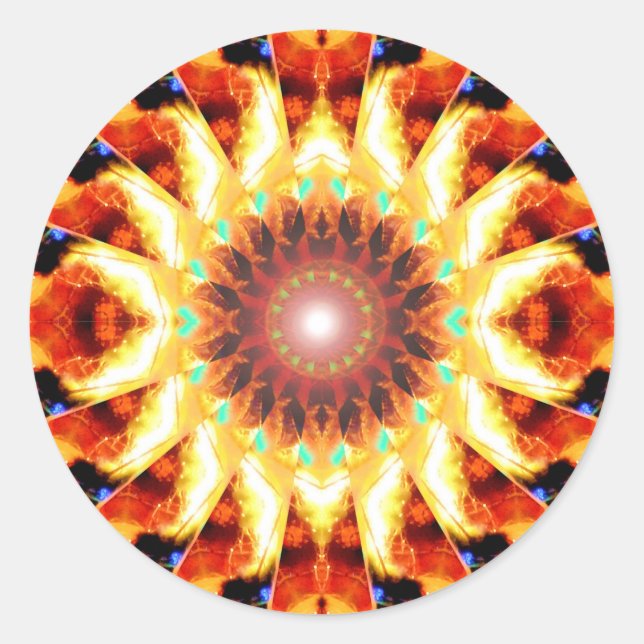 Adesivo Redondo Vinheta Solar Spirit (Frente)