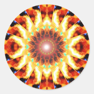 Adesivo Redondo Vinheta Solar Spirit