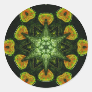 Adesivo Redondo Vinheta STARSEED