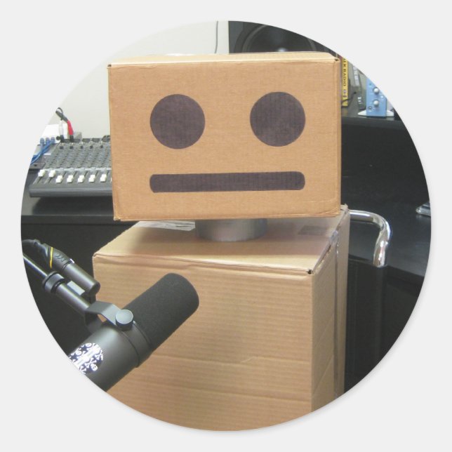 Adesivo Redondo Vinheta T-Bone (Frente)