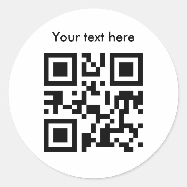 Adesivo Redondo Vinheta (texto personalizado) (Frente)