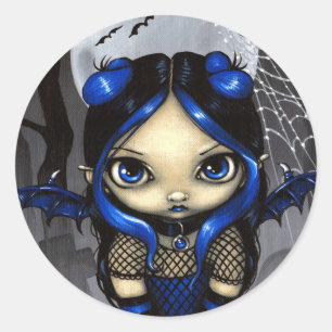 Adesivo Redondo Vinheta "Uma Pequena Bateria"