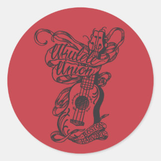 Adesivo Redondo Vinheta UoB/H de 3": Design de tatuagem