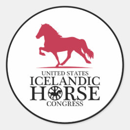 Adesivo Redondo Vinheta USIHC