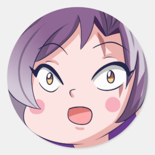 Adesivo Redondo Vinheta Valk Pikachu Face