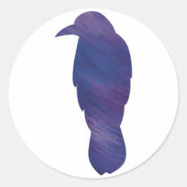 Adesivo Redondo Vinheta-Vinheta-Coroa-Estilo Acrílico